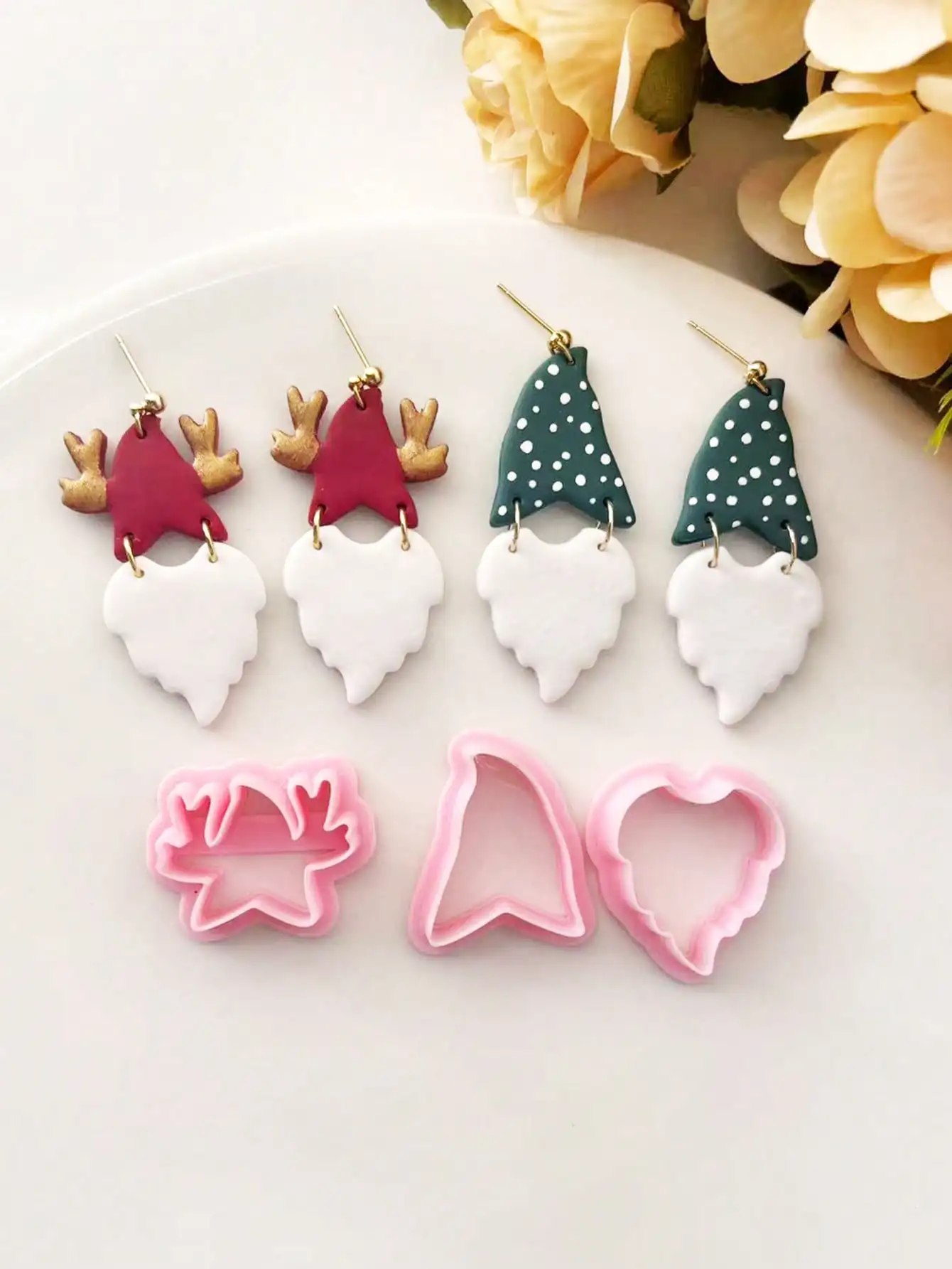 3 шт., фрезы для полимерной глины с