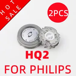 2PCS HQ2 replace head razor blade for philips Norelco electric shaver HQ222 HQ240 HQ2405 HQ242 HQ2425 HQ26 HQ284 HQ223 HS100