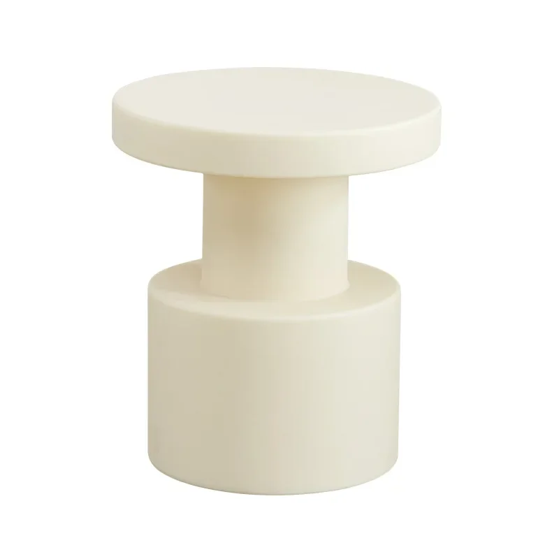 Creative side table, small side table for bedside storage in the bedroom, and a few ornaments on the side of sofa in