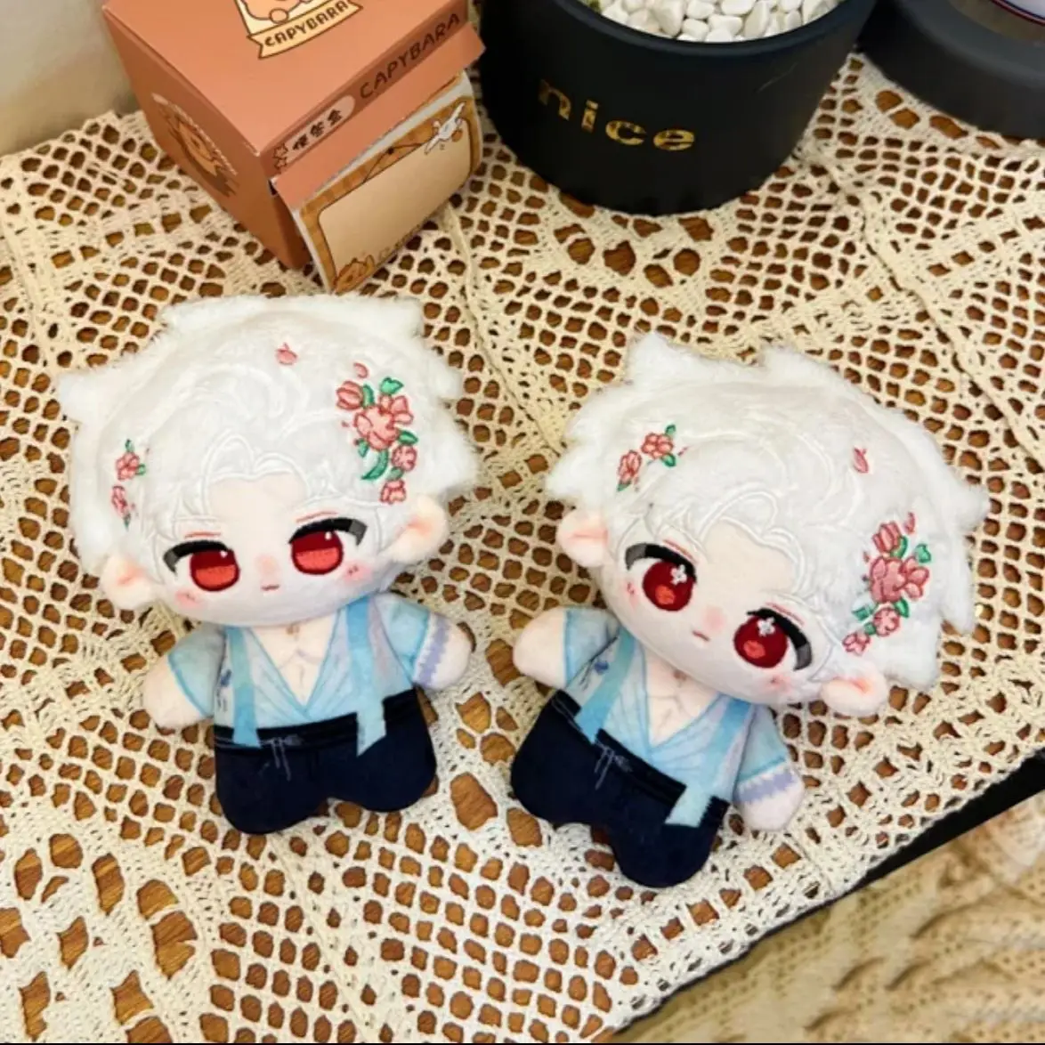 

10CM Anime Love and Deepspace Sylus Xavier Cosplay Cute Plush Backpack Plushies Keychain Pendant Ornament Christmas Gifts