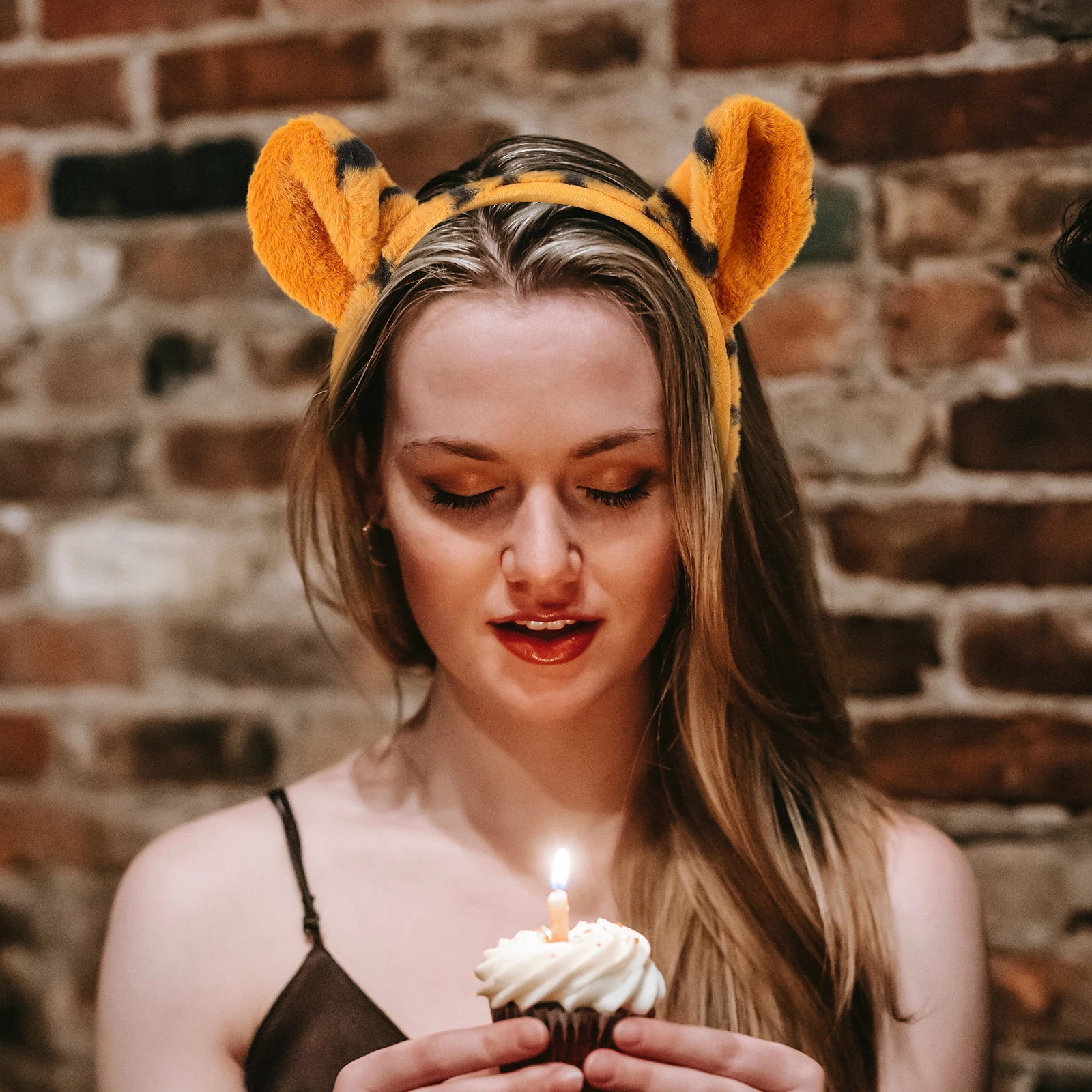 

Tiger Ear Headband Costumes Cute Animal Ears Carnival Accessories Girls Headbands Cartoon Hair Hoop Cosplay