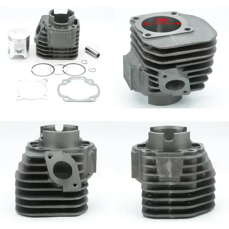 High Performance Bws100 Engine Alloy Yama ha Jog Zuma 50cc-90cc Motorcycle Mechanical Parts Kit Motorcycle Cylinder Block Kit