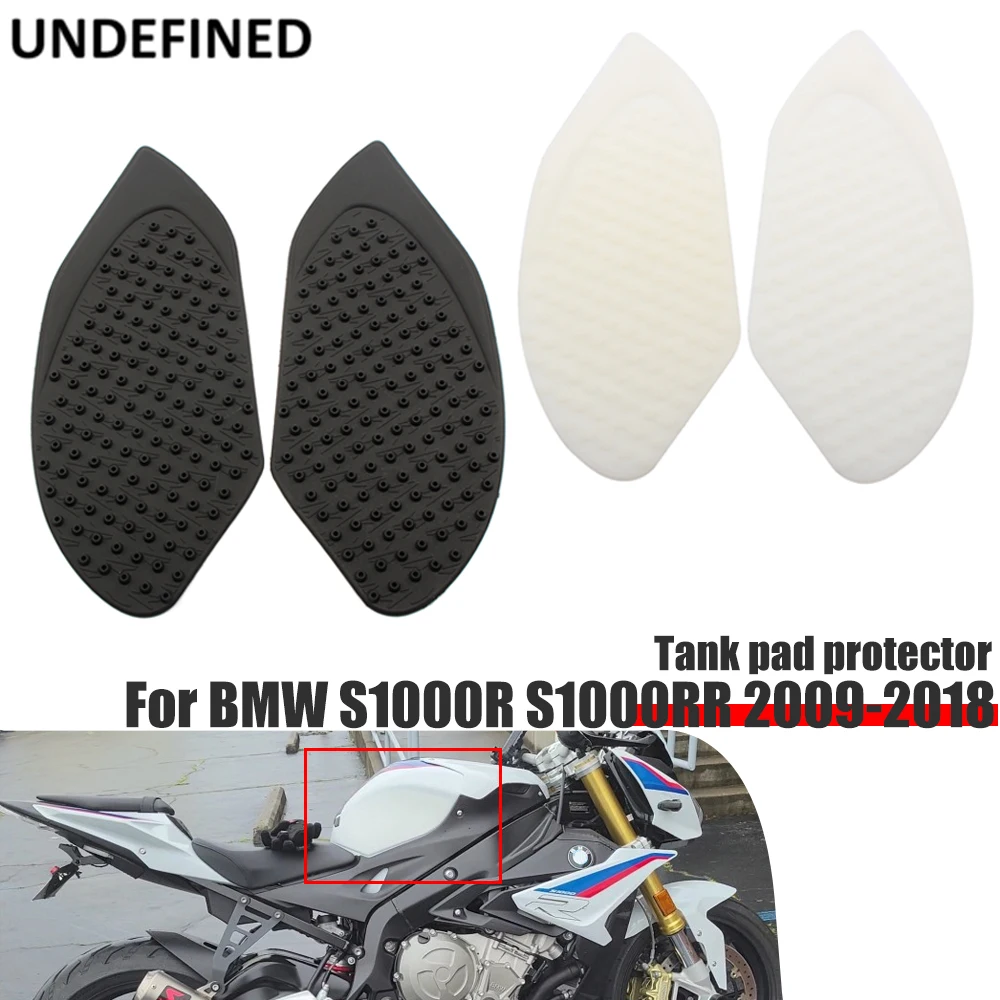 

Tank Traction Pad Stickers For BMW S1000R S1000RR 2009-2016 2017 2018 Moto Rubber Side Knee Grip Protector Sticker Motorcycle