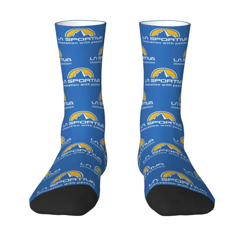 La Sportiva Mens Crew Socks Unisex Novelty Spring Summer Autumn Winter Dress Socks