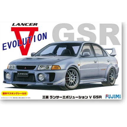 Fujimi-組み立てる車のモデル,03919スケール,lancerの進化v gsrの車のモデルキット