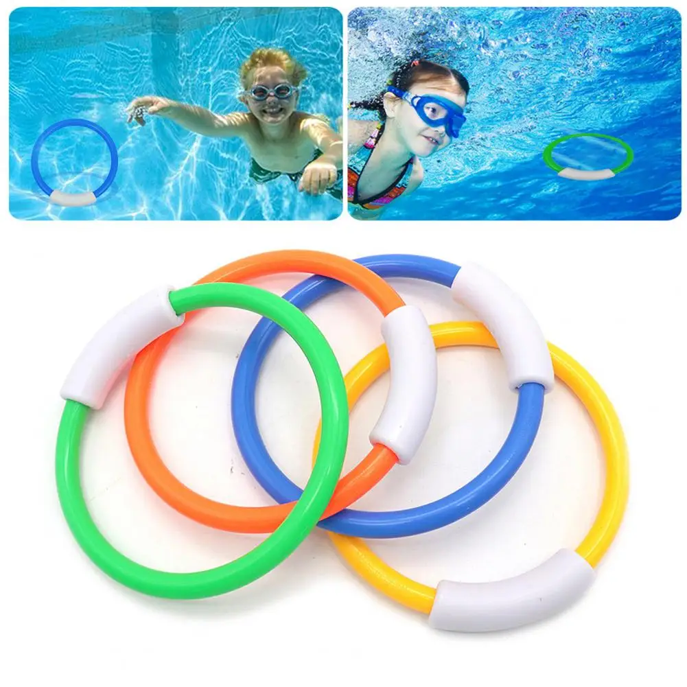 

Diving Ring Toys for Pool Colorful Dive Rings for Kids Pool Diving Toys Set for Summer Swimming Parties Sinking Throwing Rings