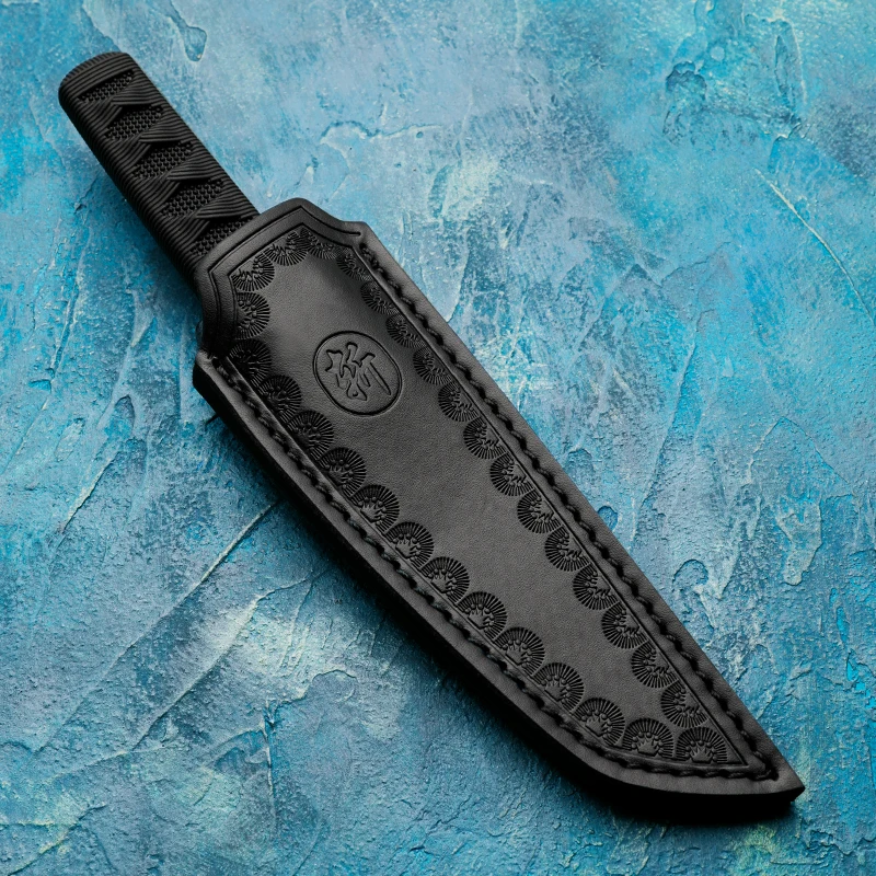 HUANGFU High quality SKD-11 steel camping fishing knife outdoor knife fixed blade rescue survival knife straight knife