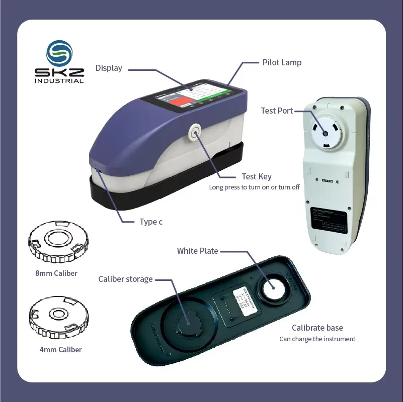 High accuracy full spectrum LED micro digital spectrophotometer price