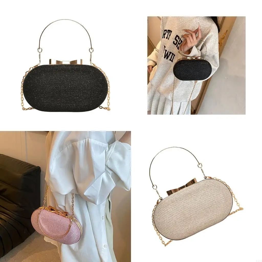 

Модная вечерняя сумка через плечо с украшением на плечо для элегантных ужинов и особых мероприятий