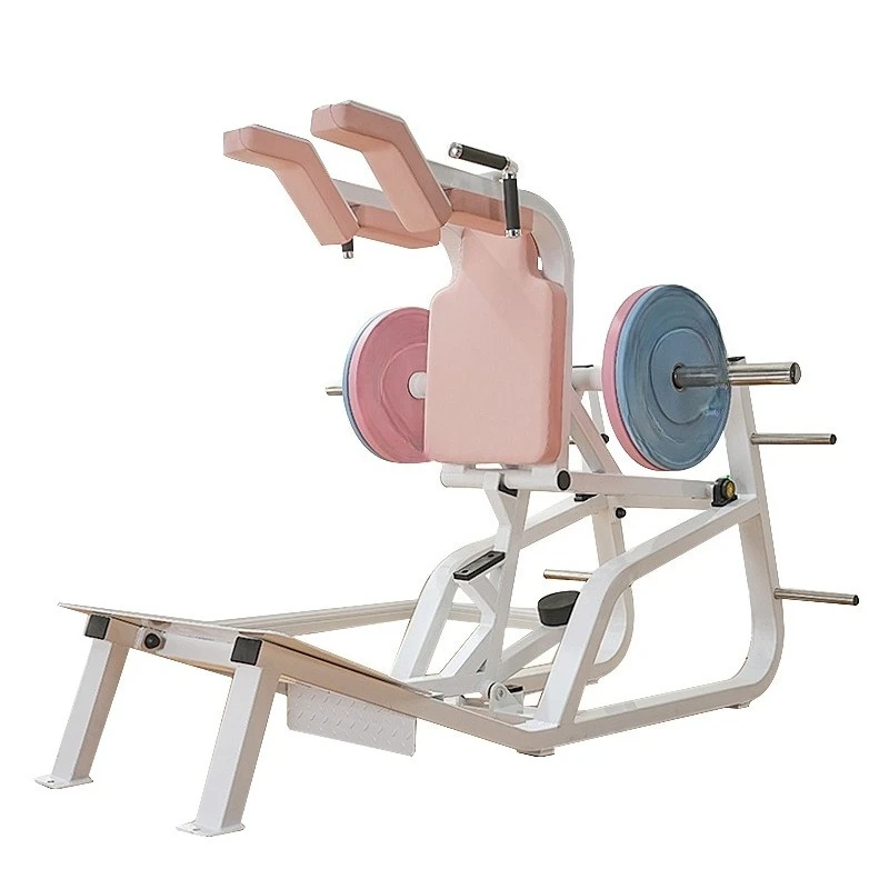 Women's shaping equipment four-piece set Hack squat machine inner and outer thigh hip bridge high and low pull training frame