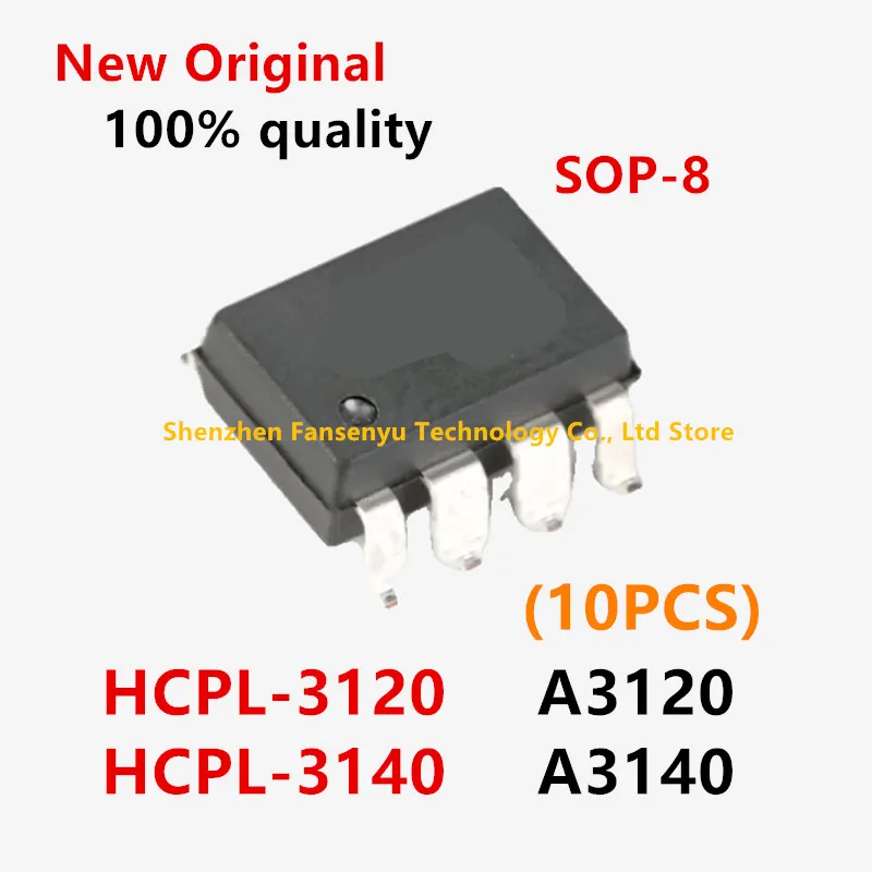 (10piece)100% New HCPL-3120 HCPL3120 A3120 HCPL-3140 HCPL3140 A3140 SOP-8 Chipset