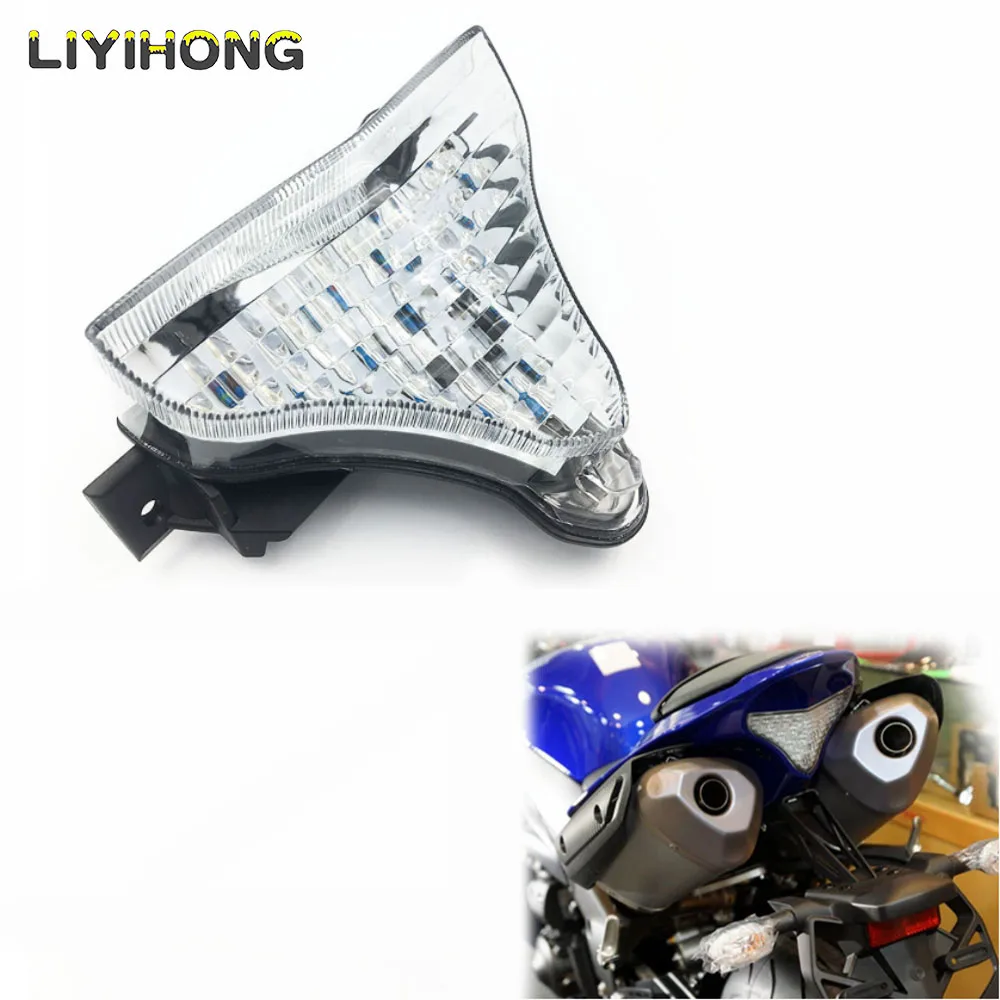 Motorcycle LED Tail Light Turn Signals Integrated Brake Signals Light For Yamaha YZF R1 YZF-R1 2009 2010 2011 2012 2013 2014