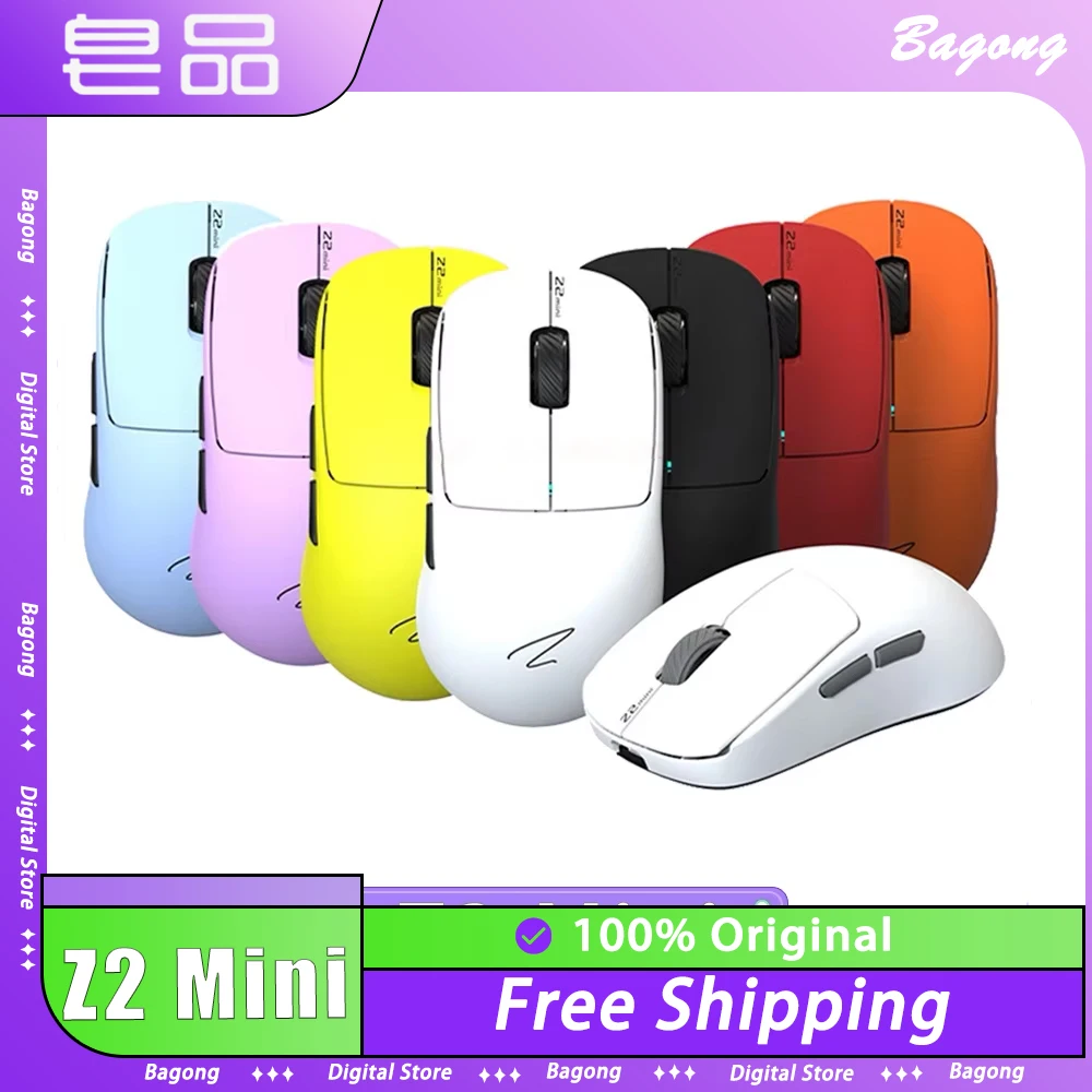 Zaopin Z2 Mini Wireless Mouse Three Mode 4K PAW3395 Gaming Mouse Nordic 52840 Lightweight Mice Custom PC Gamer Accessories Gifts