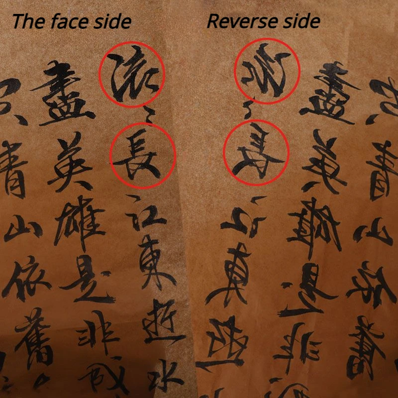 Super Thin Half-Ripe Xuan Paper Chinese Cursive Calligraphy Painting Papel Arroz Ancient Craft Handmade Transparent Rice Papier