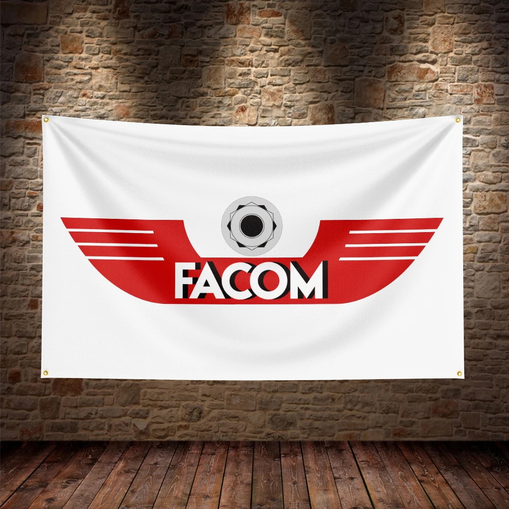 3X5Ft Facoms Flag Polyester Printed Car Banner For Decor