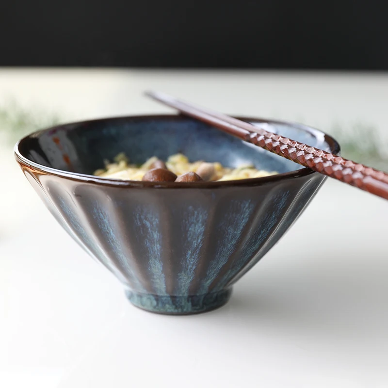 

Nordic Retro Cerc Bowl Simple Design for Dert And Fruit Commercial Use for Ramen Soup Bowl Pure Color Japanese Sle