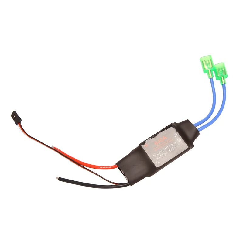 AS96-2X 12V-24V Bidirectional ESC Brush Speed Regulator For High Power Net Pulling Boat Ship Fit 775/795/895/997 Motor 640A