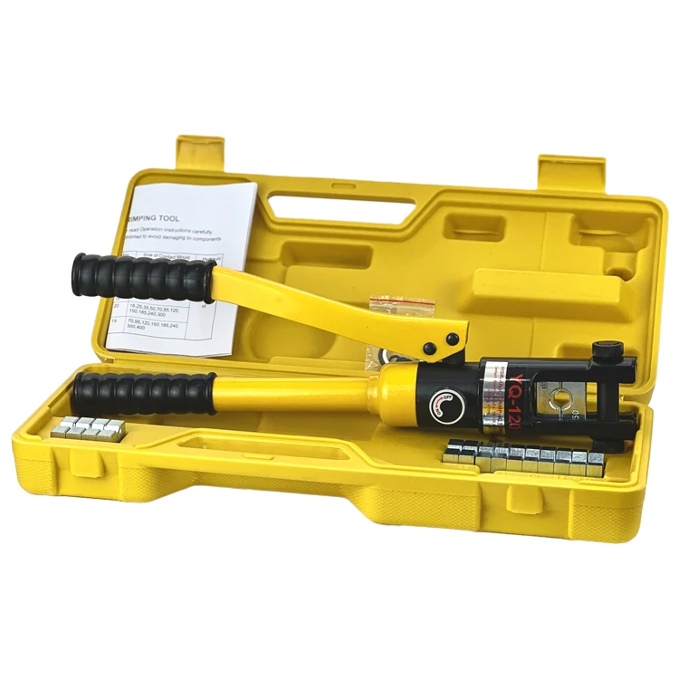 

YQK-120 Copper Aluminum Nose Crimping Manual Cable Hydraulic Pliers Quick Hydraulic Pliers