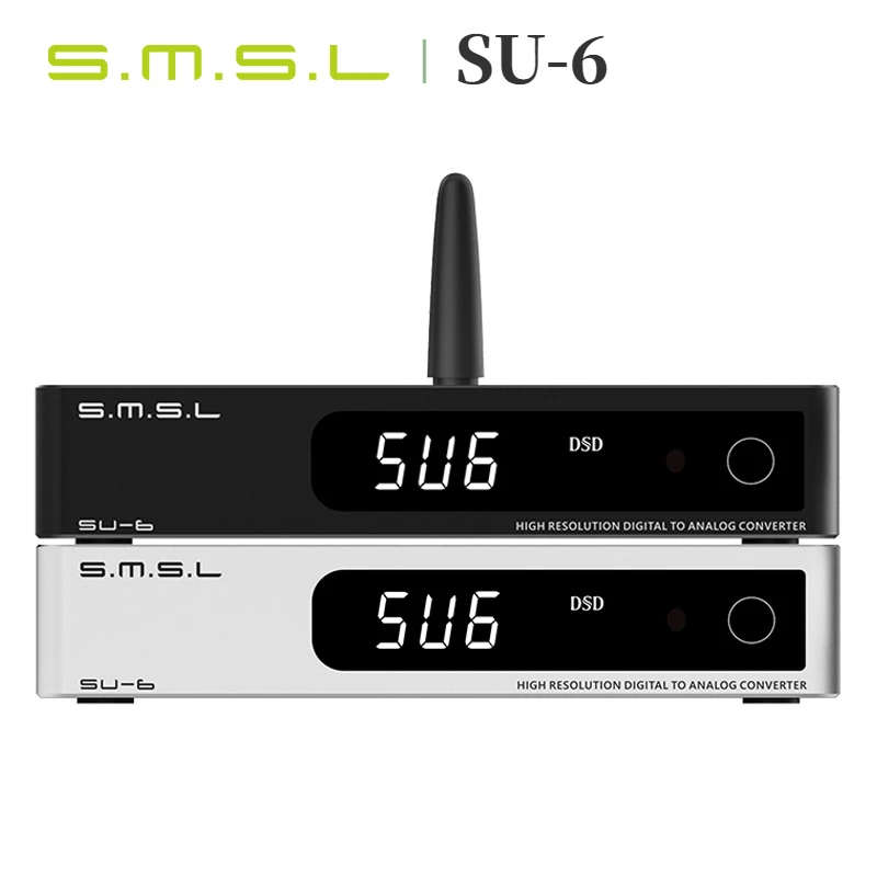 SMSL SU-6 DAC Review: Is the ES9038Q2M-Based USB and Bluetooth DAC