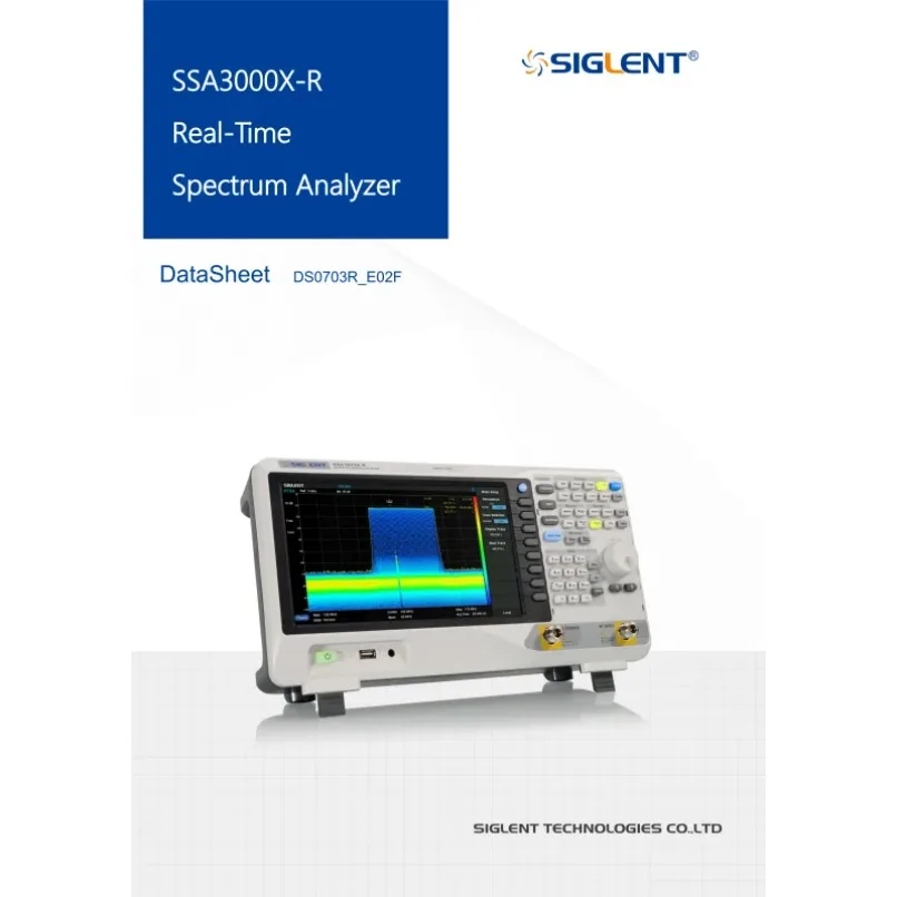 1 unidad de analizadores de espectro en tiempo real Siglent SSA3032X-R/SSA3050X-R/SSA3075X-R nuevos # Moqu2