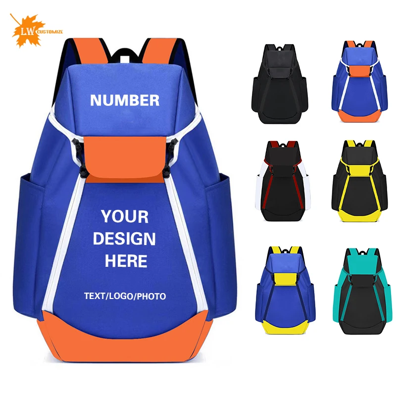 Custom Basketball backpack printed logo Large Sports Bag for Basketback bag Outdoor Basketball Bag wholesale
