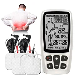EMS Tens Unit Professional Muscle Electrostimulator Neck Back Foot Hand Leg Body Massager Electronic Acupuncture Physiotherapy