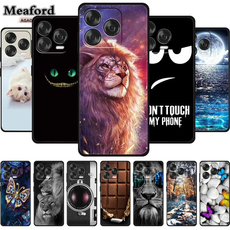 Funda de teléfono para ZTE Blade V70 diseño Animal carcasa trasera para Nubia V70 diseño V70 Vita silicona suave TPU parachoques cubierta trasera
