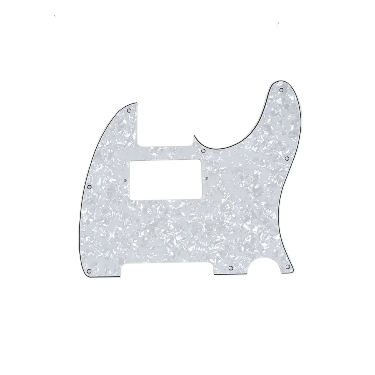 Musiclily Pro 8 Hole Guitar TL Pickguard Humbucker HH for USA/Mexican Made Fender Standard TL Modern Style