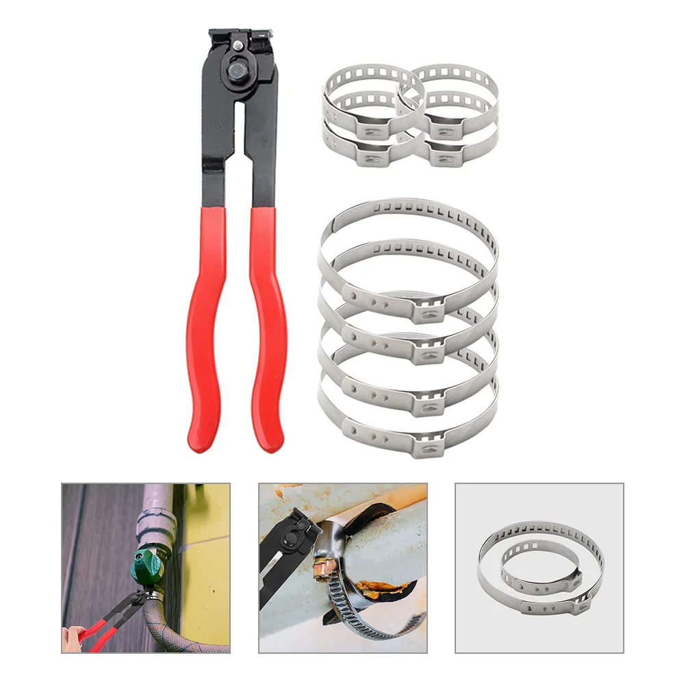 

Adjustable Automotive Repair Clamp Kit Durable Metal Boot Tools Hose Clamp Pliers Car Mechanic Tools Connector Pliers For