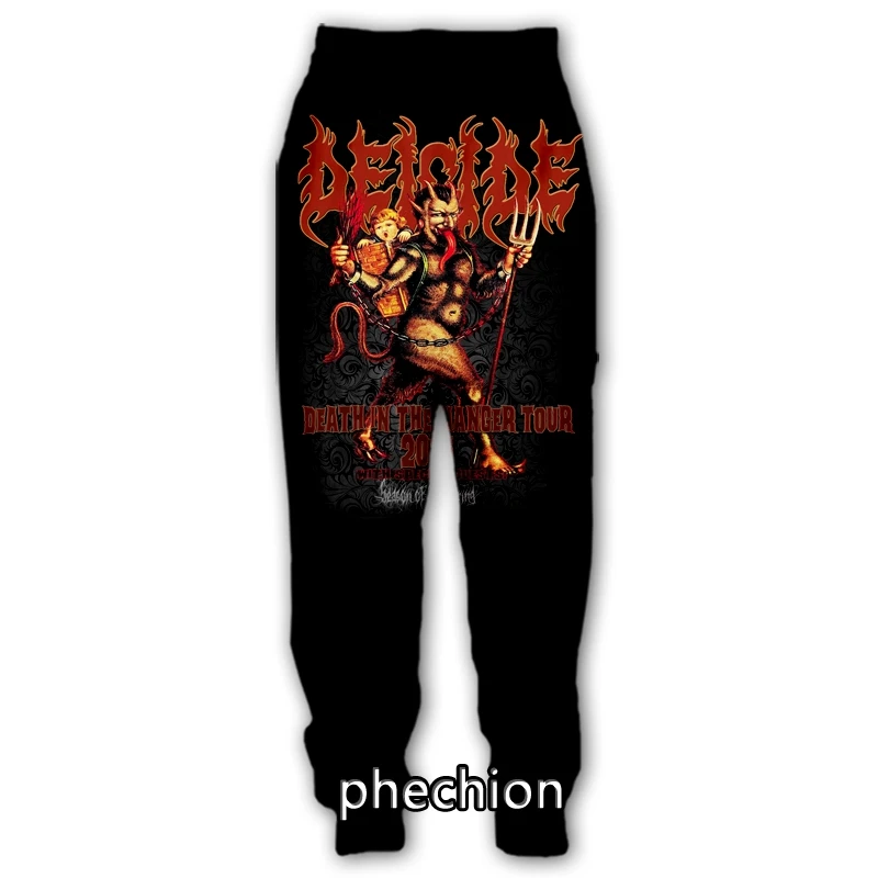 phechion New Men/Women DEICIDE Band 3D Print Clothing Long Sleeve Fashion Sweatshirt Hoodies Sport Casual Pants Z82