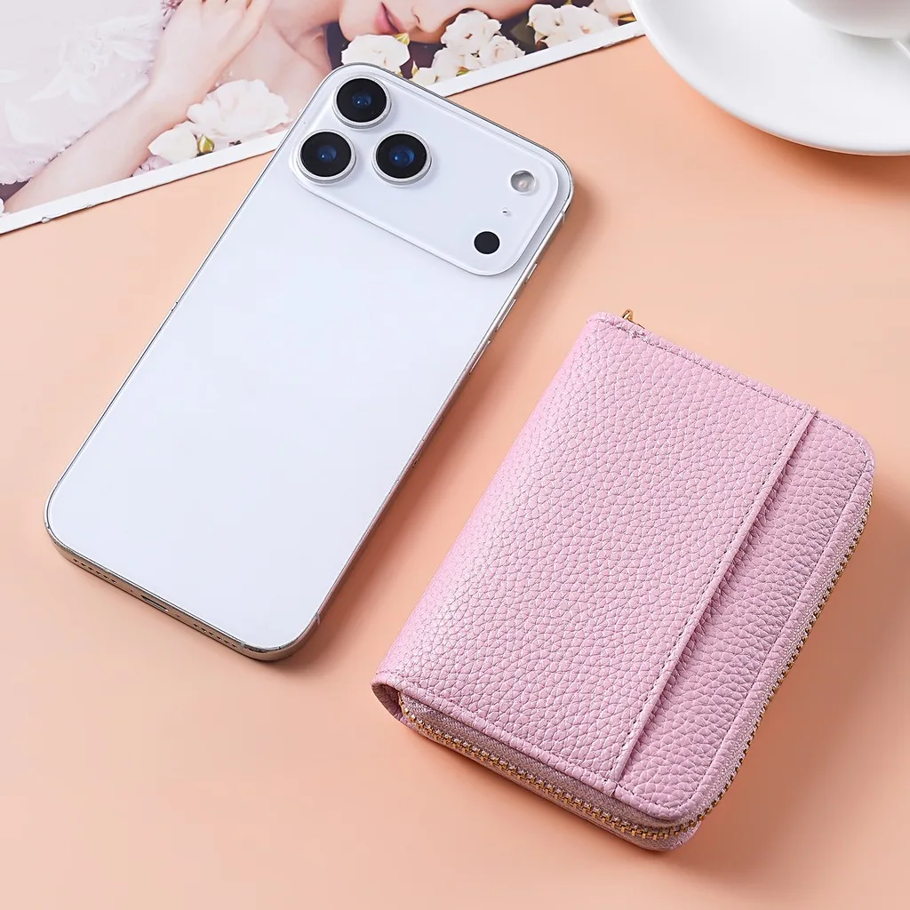 Bifold Wallet Lightweight Women'S Wallet Portable Wallet Large Capacity Coin Purse For Handbag Daily Commuting Outdoor Outings