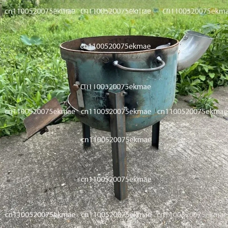 Firewood Stove Rural Household Iron Wood Stove Pot Outdoor Firewood Stove Outdoor