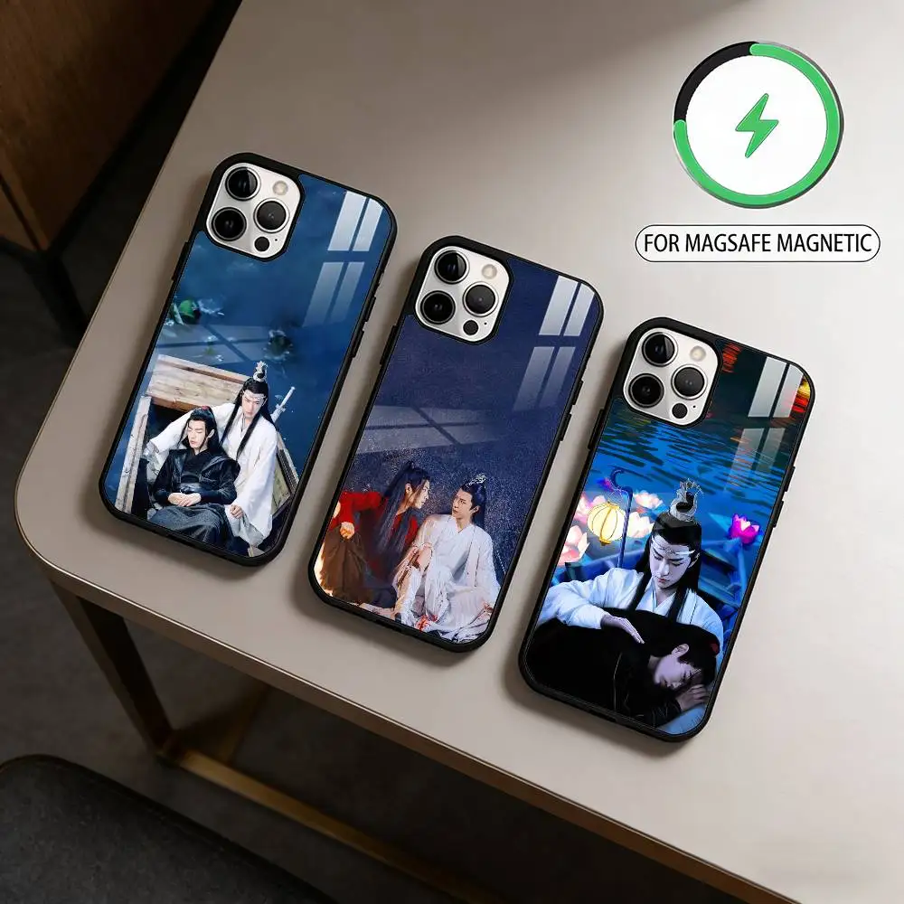 Wang Yibo The Untamed Magnetic For Magsafe Wireless Charging Phone Case For iPhone17,16,15,14,13,12,11 Plus,Pro Max