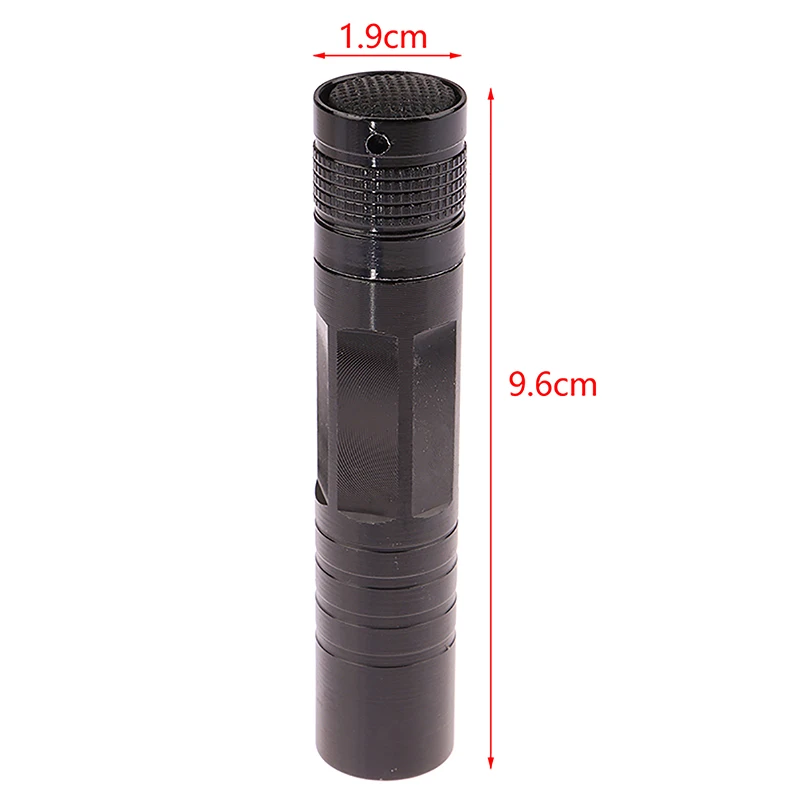 1pc(（battery not include）Portable Mini LED Flashlight Torch For Outdoor Fishing White Light Lighting Flashlight Emergency Lamp