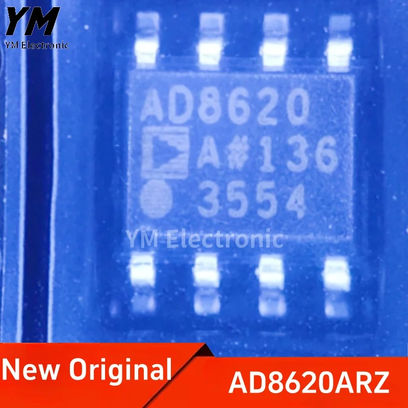 New Original AD8620ARZ AD8620A SOP-8 fever audio dual operational amplifier patch