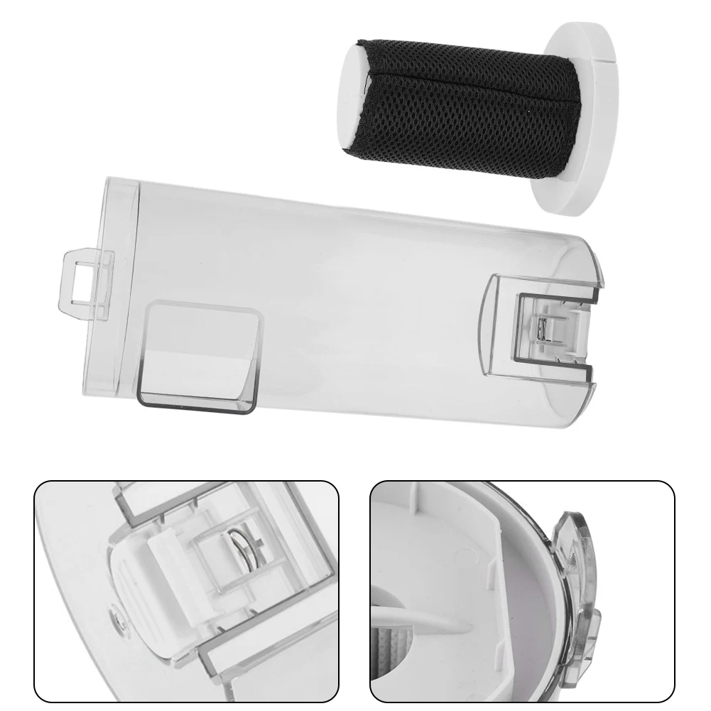 Dustbin With HEPA Filter For Deerma DX700 DX700S DX700Spro Handheld Vacuum Cleaner Dust Box ABS Plastic Replacement Part