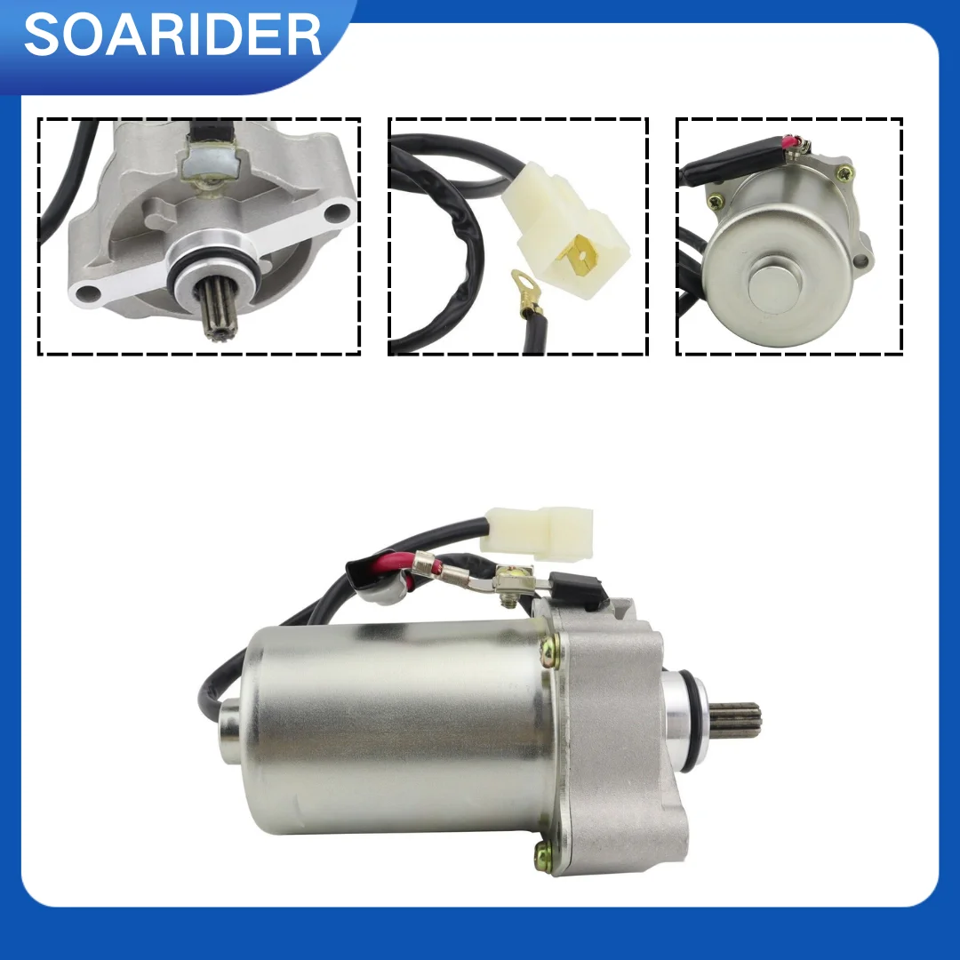 

19621 Starter motor for Polaris Sportsman 90 2007-2016 Sportsman 110 2016-2023 Outlaw 90 Outlaw 110 0453478 0454952