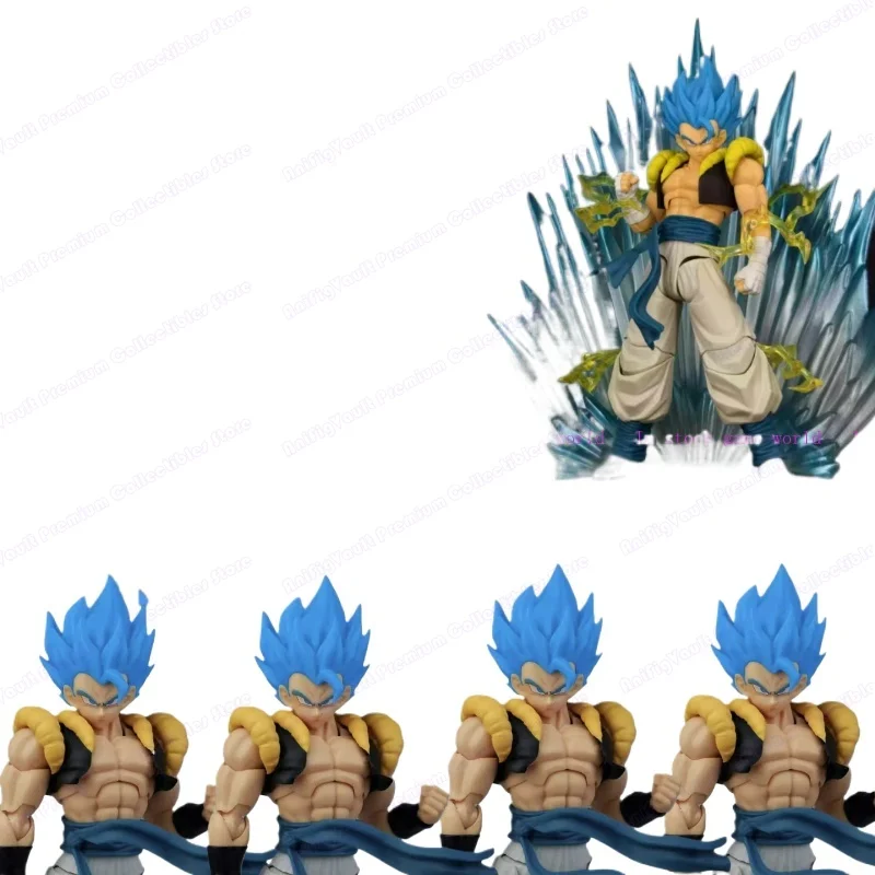 

In Stock Kamione Dragon Ball Z SHF Super Saiyan Blue Son Goku Vegeta Gogeta Anime Action Figure Model Kids Toy Gift