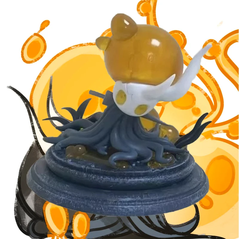

Hollow Knight Broken Vessel Action Figures Light - Up Night Light Desktop Ornament Game Peripheral Fans Statue Collectible Gift
