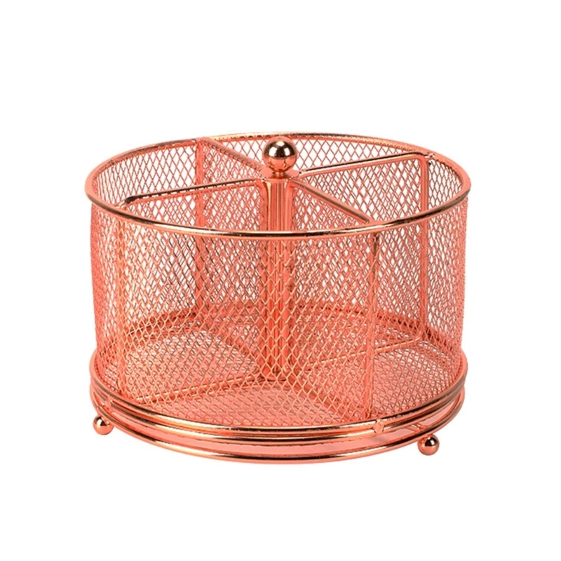 

Сетчатый настольный органайзер, вращающийся держатель для ручек и многофункциональное стационарное хранилище