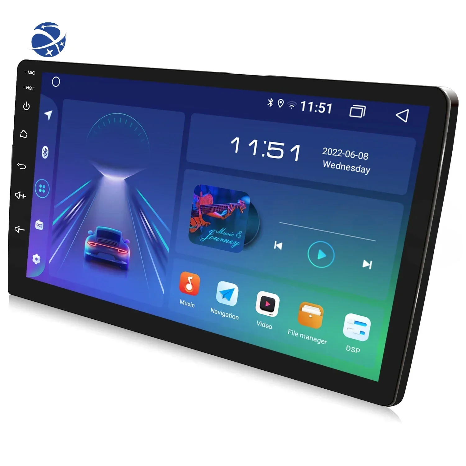 Android 10 Touch Screen 9inch Car Multimedia Player 2Din Car DVD Player Gps Navigation Wifi Auto Car Radio