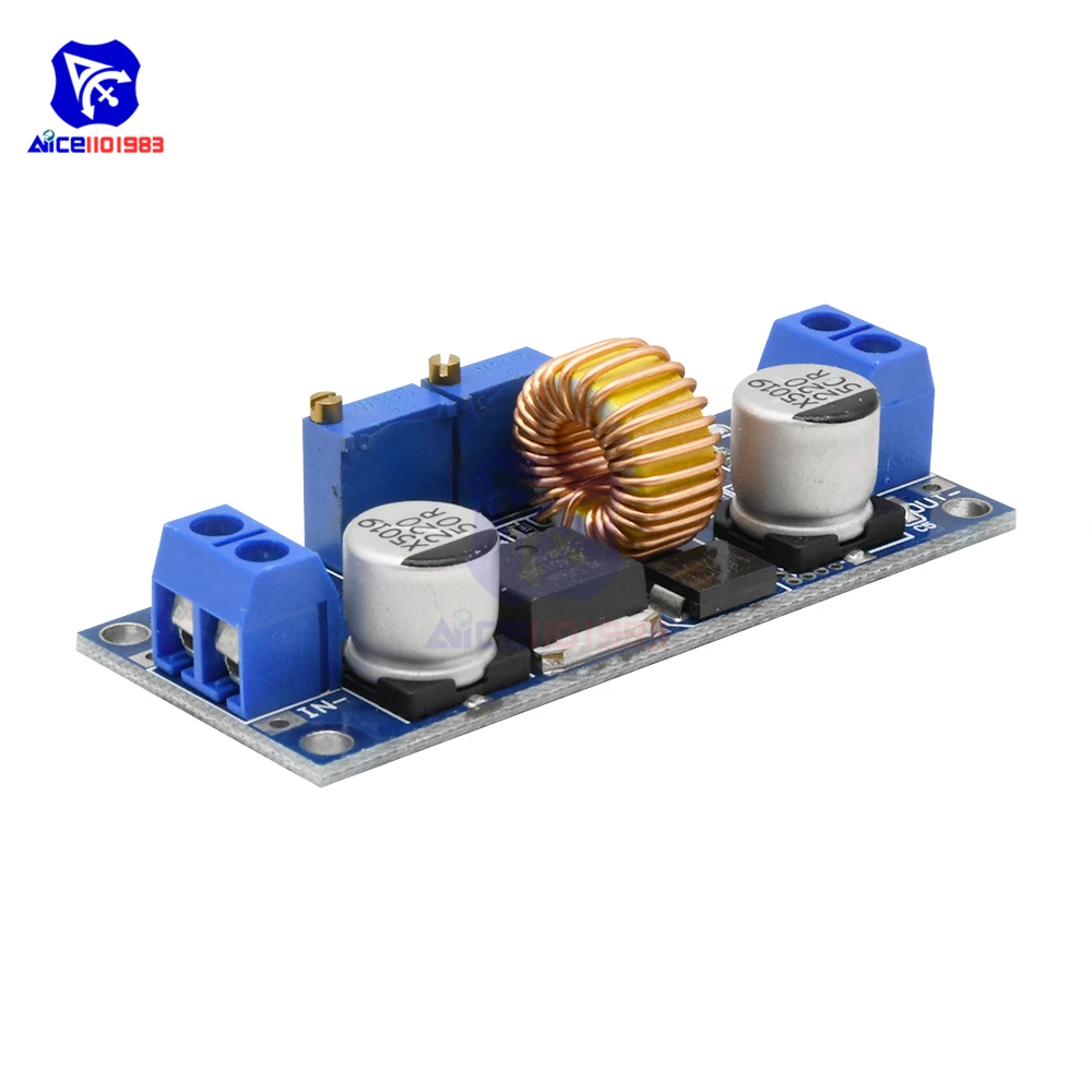 XL4015E1 5A DC-DC Buck Step-down Module Step-down Circuit DC To DC Voltage Step Up Down-converter Voltage And Current Regulator