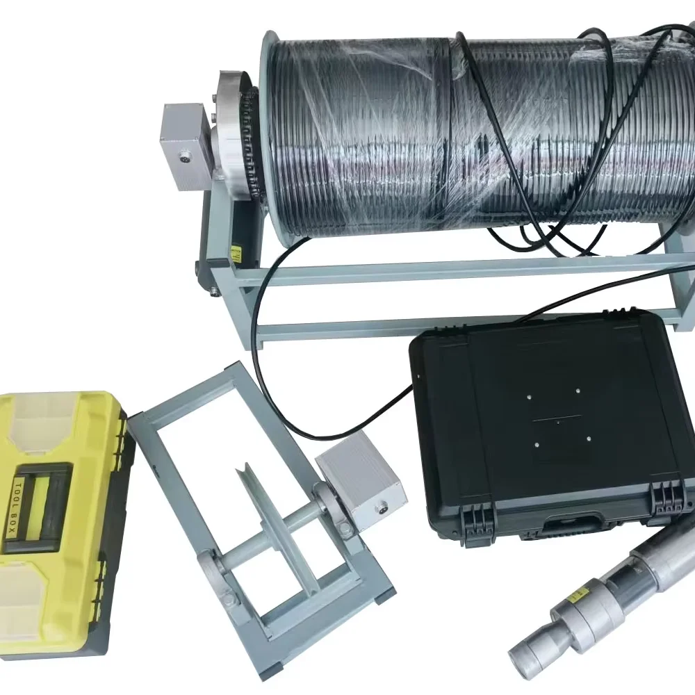

Factory Direct Supply 200m Small Portable 360° Borehole Camera