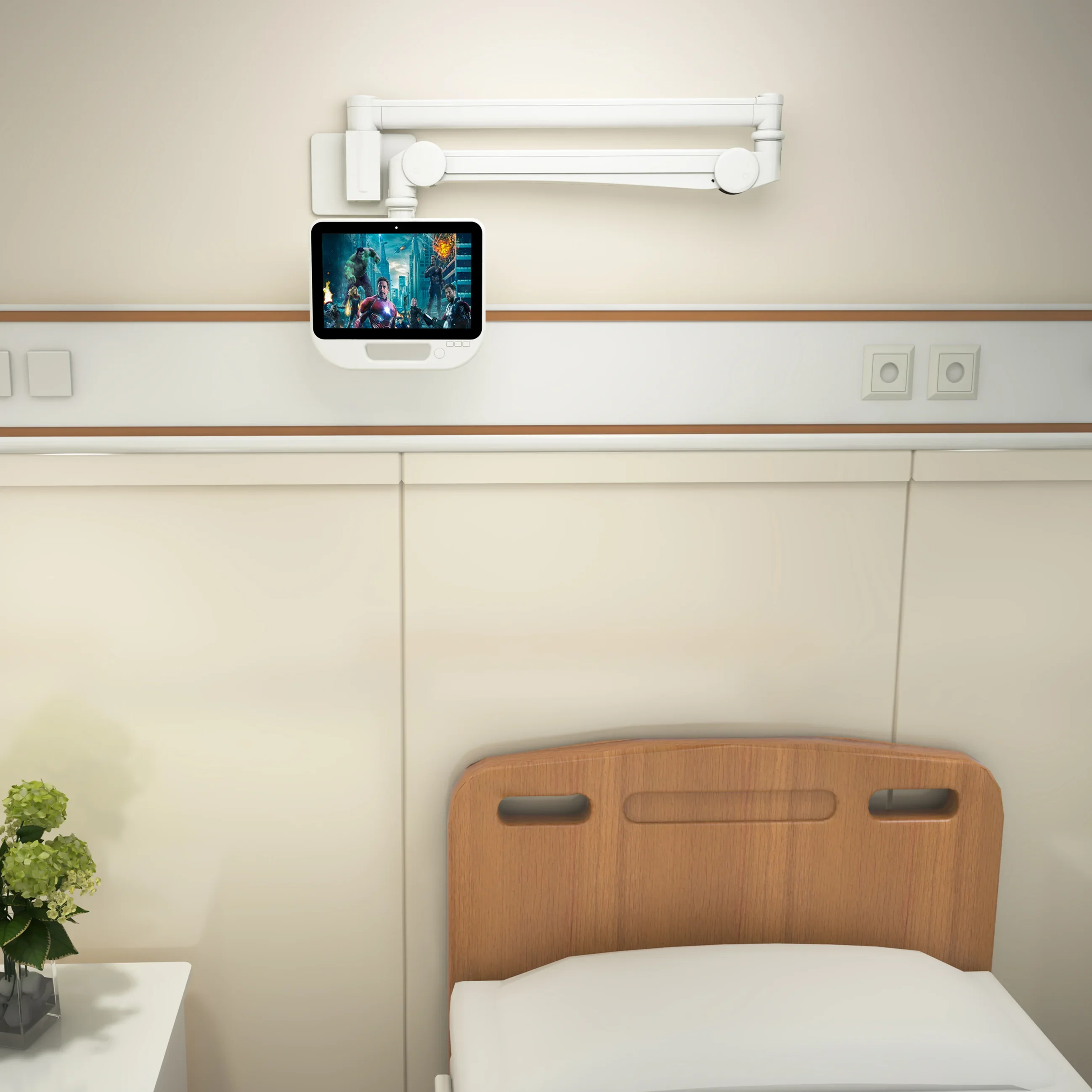 Wholesale Flexible Adjust Medical arm wall mount for clinic