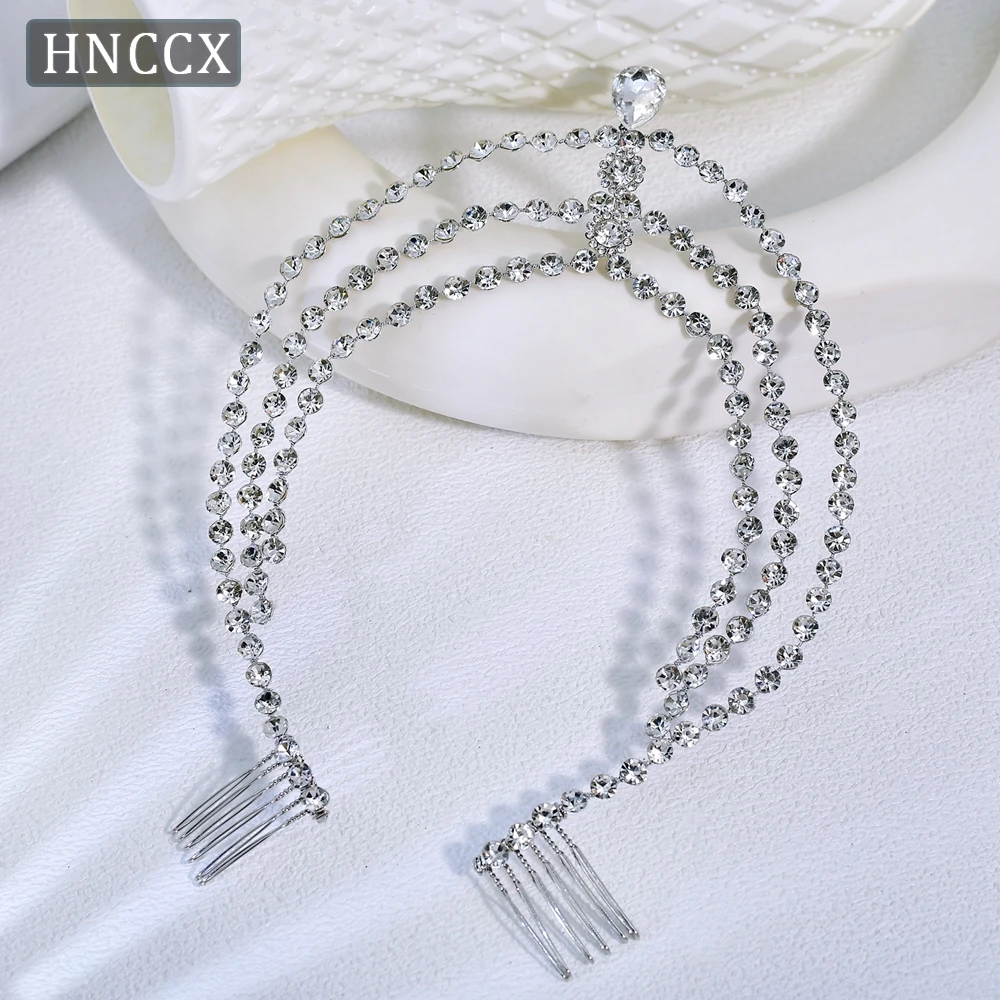 

YouLaPan Bridal Wedding Exquisite Hair Comb Handmade Rhinestone Making Elegant Ladies Banquet Dance Party Hair Accessories HP593
