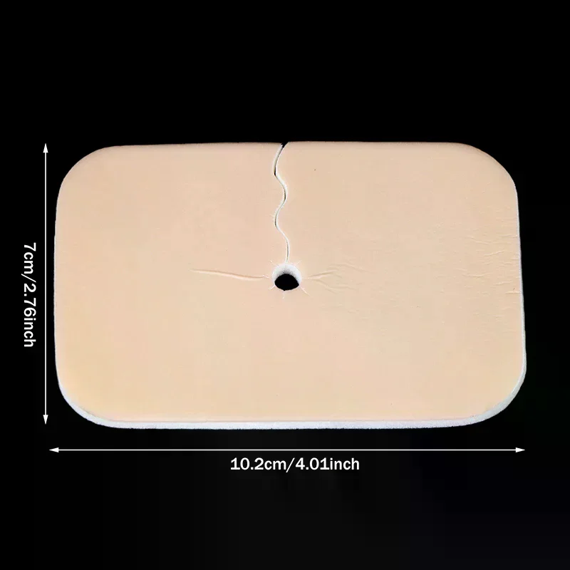 

Фиксирующая подушечка для трахеостомии из мягкого ПВХ, держатель для хирургических трубок для ухода за пациентами