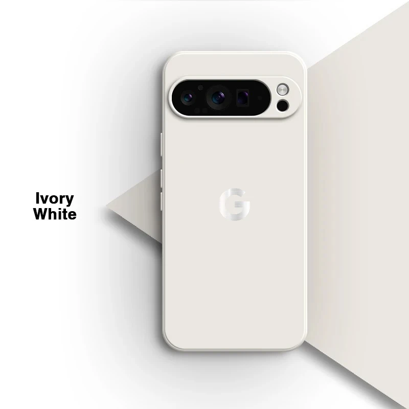 Vloeibare Siliconen Draadloos Opladen Telefoon Case Voor Google Pixel 10 9 Pro XL 9A 8A 7A Pro Originele Schokbestendige Camera protector Cover