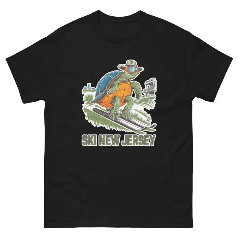 

Лыжная футболка с изображением животных New Mexico Jackrabbit Skiing Skiing Skier