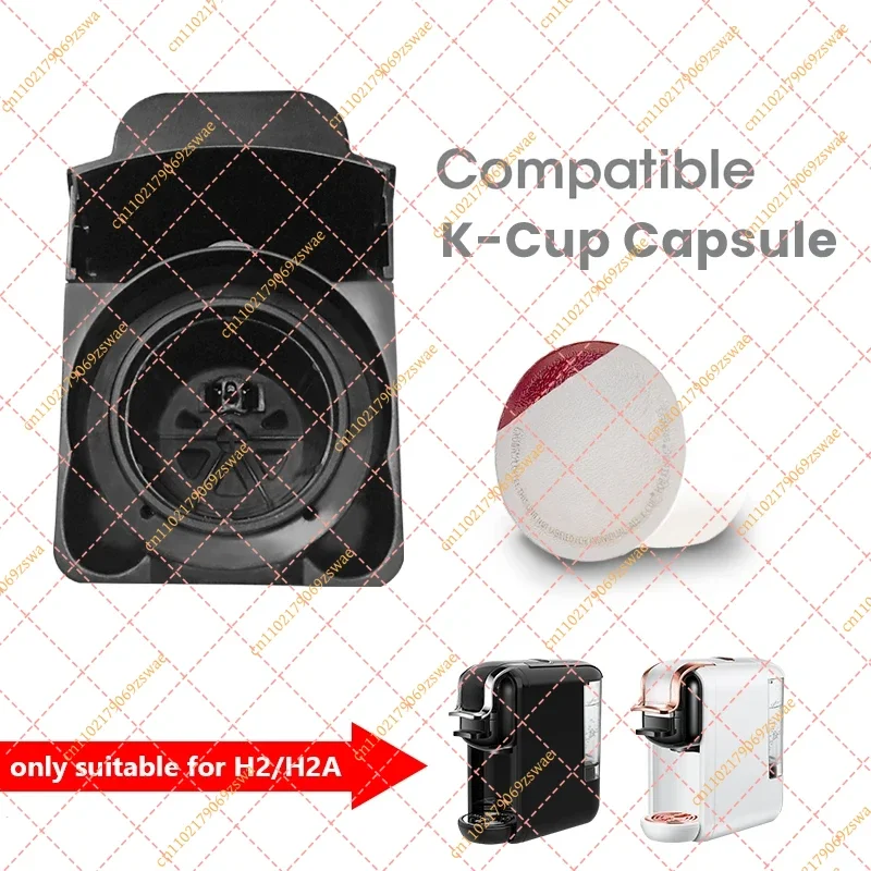 Adaptador de Filtro de Café Reutilizable para HIBREW 514 H2 y H2A, Compatible con Cápsulas K-Cup, Lavazza, Caffitaly y ESE