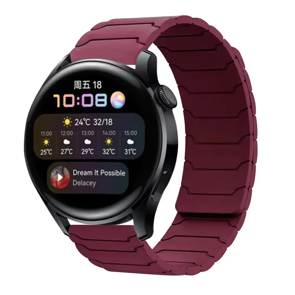 Магнитный силиконовый ремешок для Xiaomi Watch S4 S3 S2 S1 Pro, ремешок 22 мм для Xiaomi Watch 2 Pro Mi Watch Color2 Браслет